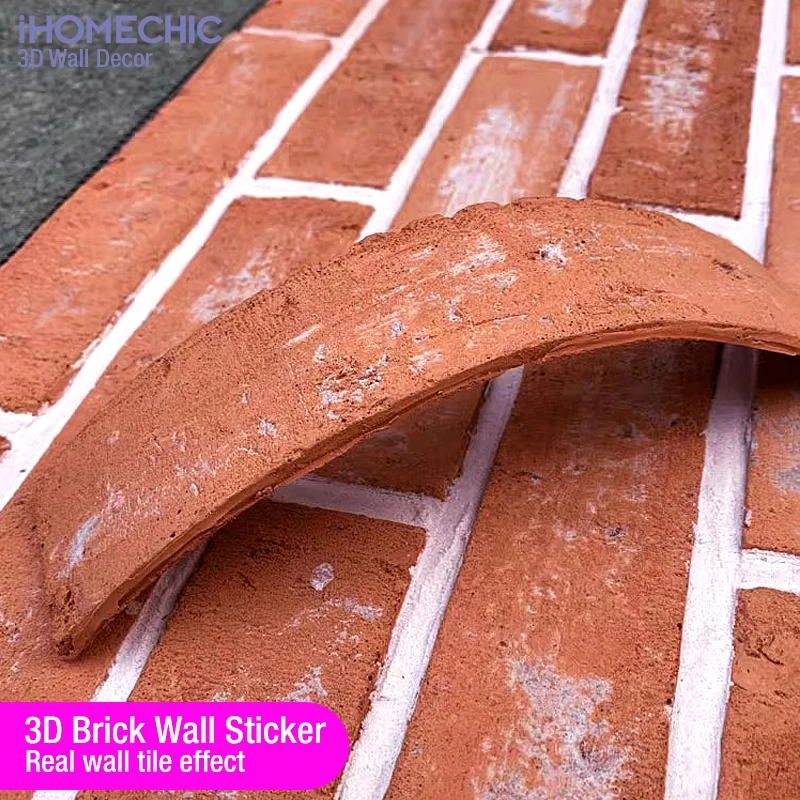 Ceramic Tile Blank - ثلاثية الأبعاد الطوب الجدار ملصق بلاط
